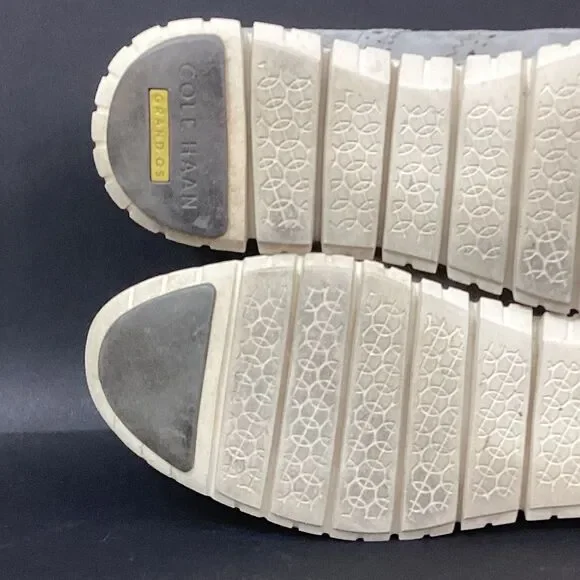 Cole Haan Grand Os -Women's Sz 8.5(B) -Gray Suede -Oxford Dress Shoes D44059 - Picture 9 of 11